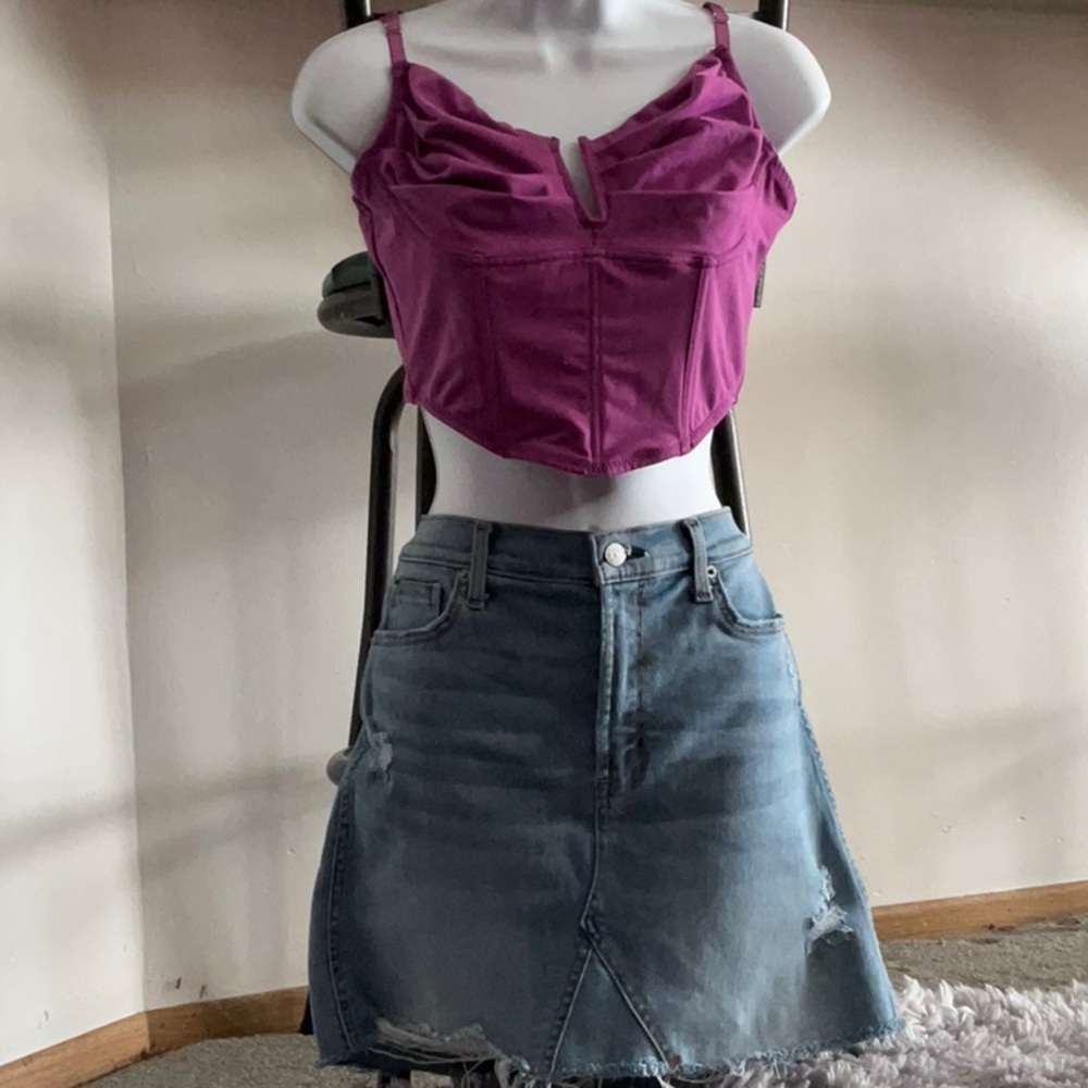 Arizona Jean Company Blue Pencil Mini Skirt Casual